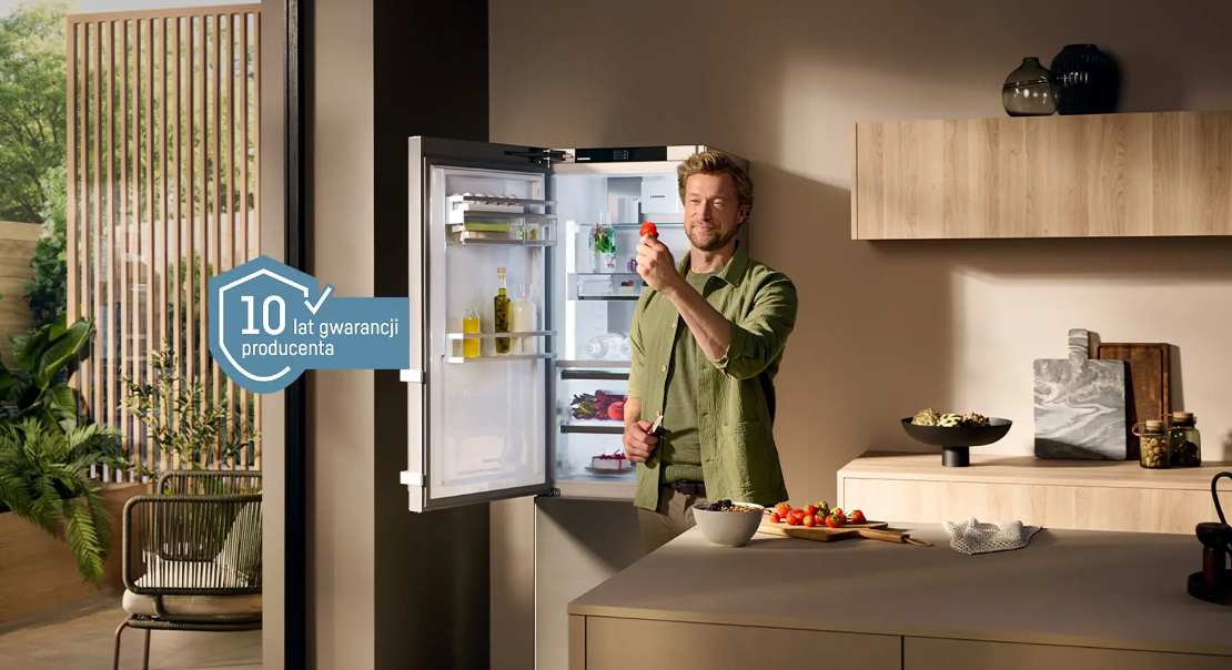 Liebherr - 10-letnia gwarancja producenta na nowe urządzenie